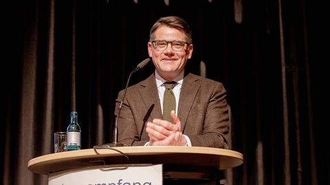 Ministerpräsident Boris Rhein beim Jahresempfang der IHK Limburg 