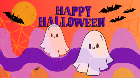 Zwei kleine, süße Geister